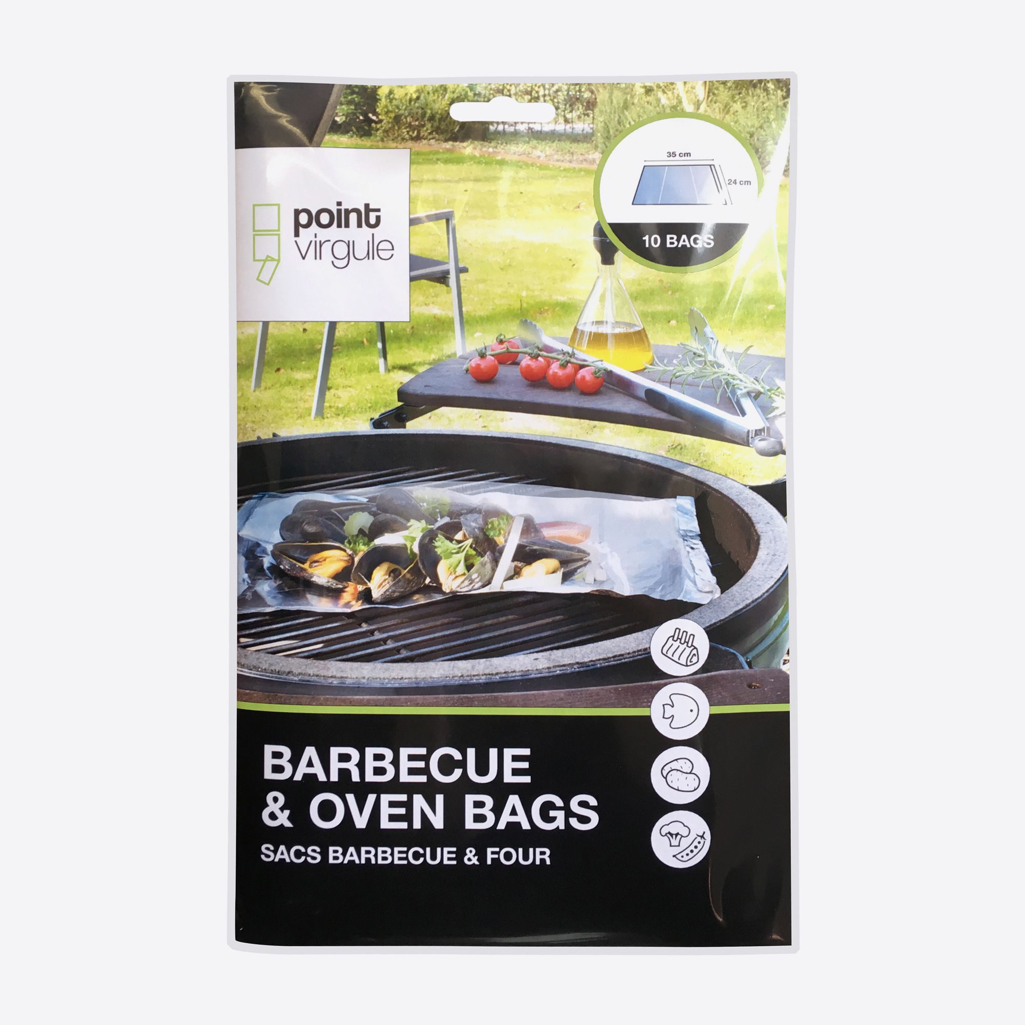 Set van 10 Oven &#038; Barbecue Bags