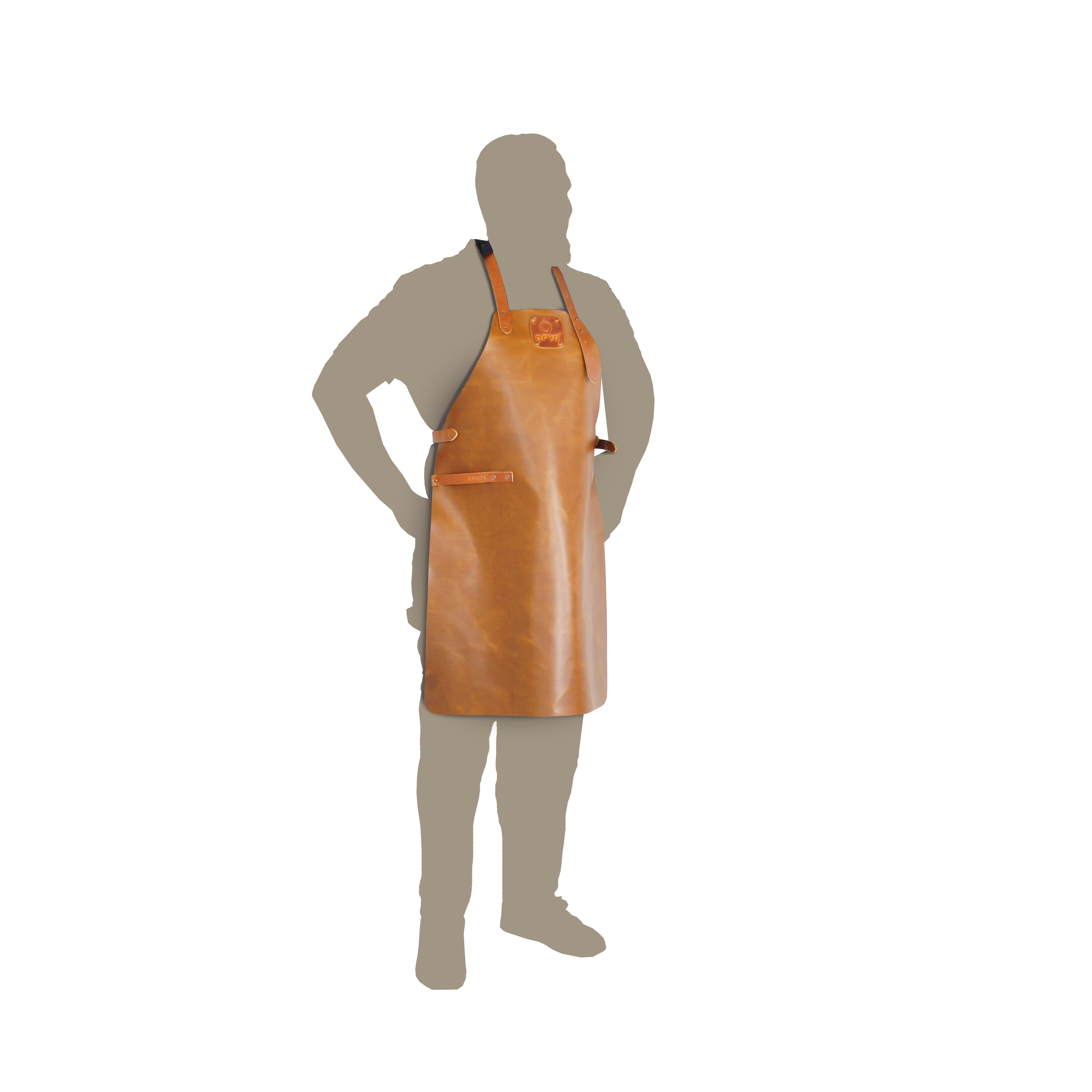 Leather Apron Brown