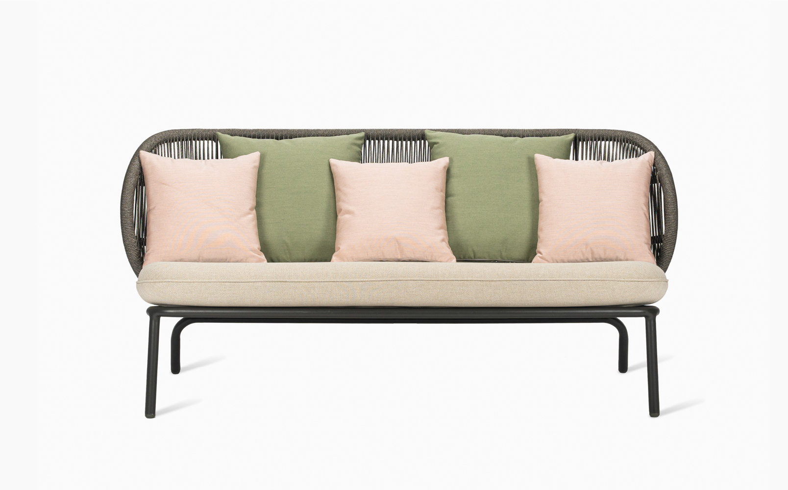 Kodo Lounge Sofa + seat Cushion Almond