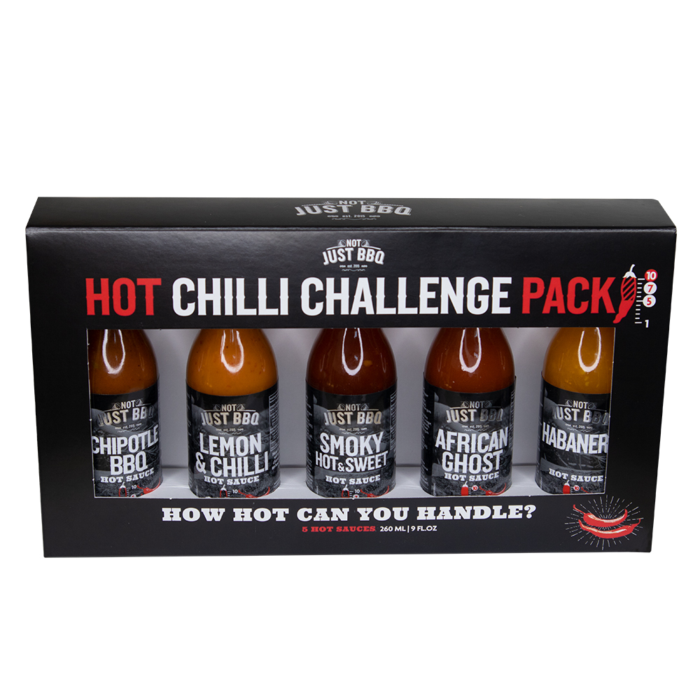 Hot Chilli Challenge Pack 5 X 50ml