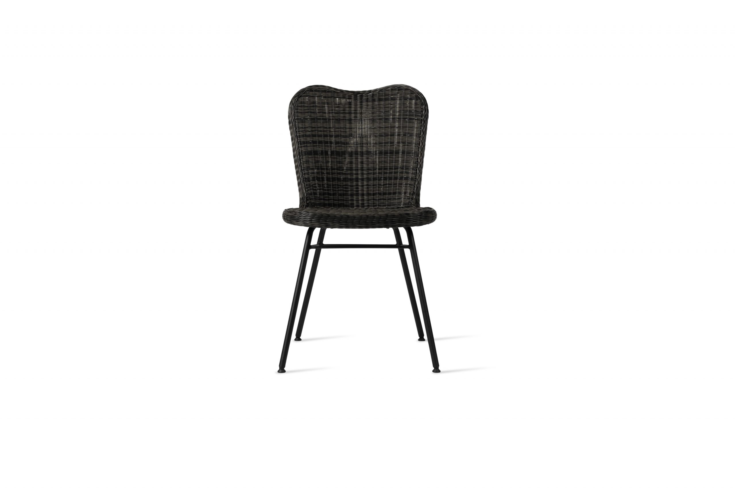 Lena Dining Chair Black Steel A Base
