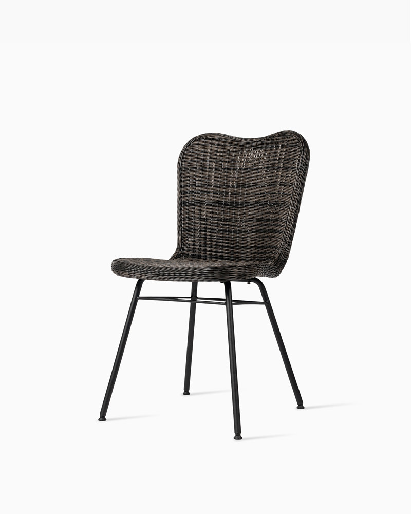 Lena Dining Chair Mocca Steel A Base