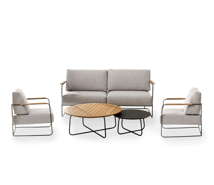 Barcelona Sofa Set Incl Cushions + Tables